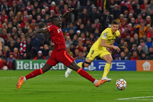 Mane scored Liverpool’s second in midweek and has been in sensational form in 2022.