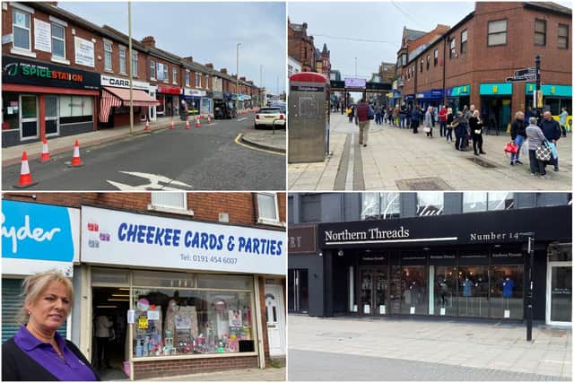 Shops in South Shields town centre and The Nook reopened following lockdown.
