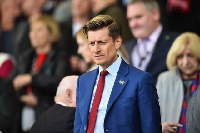 Crystal Palace's chairman Steve Parish.