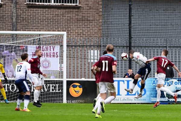 South Shields were beaten by Matlock Town. Picture by Kev Wilson.
