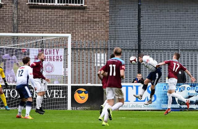 South Shields were beaten by Matlock Town. Picture by Kev Wilson.