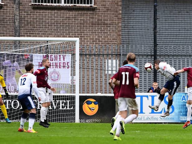 South Shields were beaten by Matlock Town. Picture by Kev Wilson.