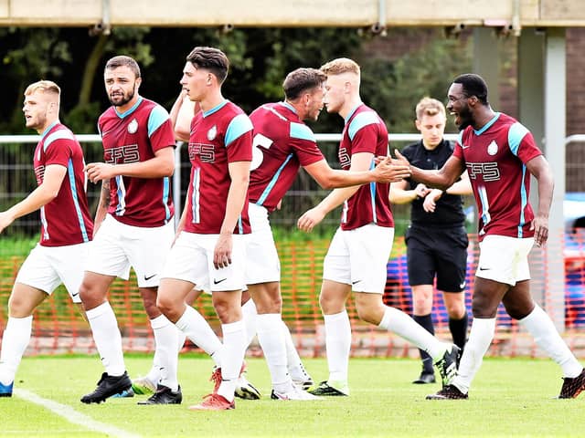 South Shields end pre-season with a win. Picture by Kev Wilson.