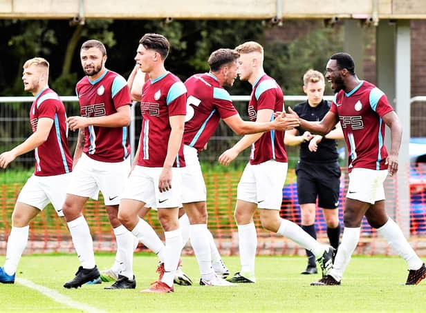 South Shields end pre-season with a win. Picture by Kev Wilson.