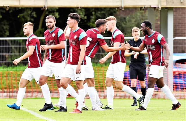 South Shields end pre-season with a win. Picture by Kev Wilson.