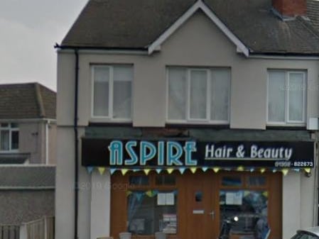 Yvonne Tweed, said: "Aspire Hair and Beauty, Bentley."