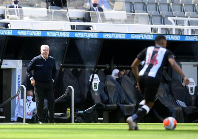 Steve Bruce, Newcastle United boss