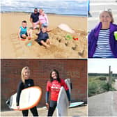 Families enjoying a day at Sandhaven Beach in South Shields on Monday, August 24, before the bad weather hit the borough.