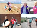 Families enjoying a day at Sandhaven Beach in South Shields on Monday, August 24, before the bad weather hit the borough.
