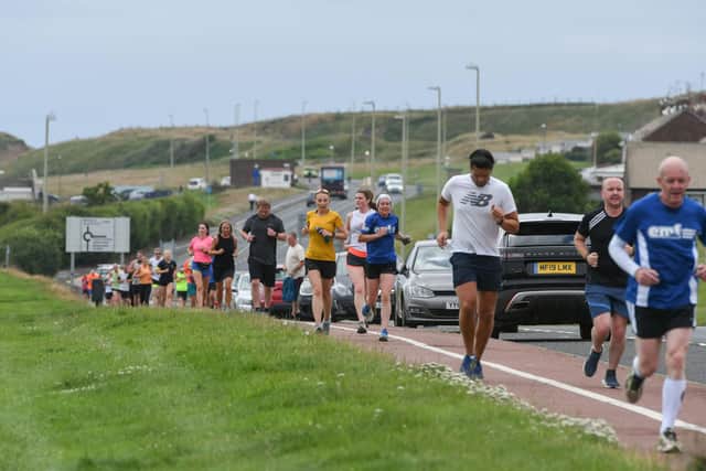 Event organisers said the first South Shields parkrun since the start of the Covid pandemic was a success despite new measures being in place to keep runners safe.
