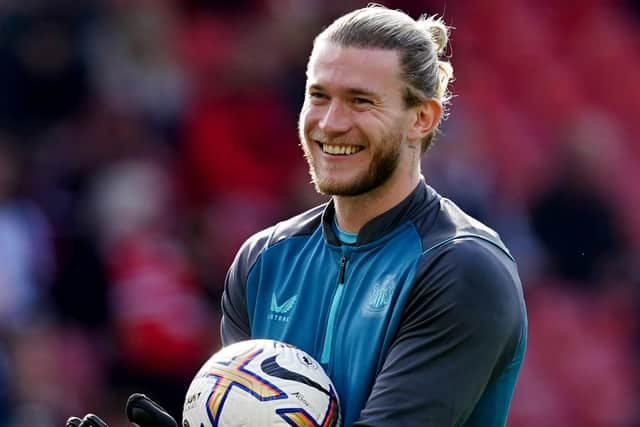 Newcastle United goalkeeper Loris Karius starred on his debut.