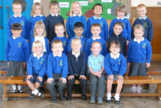 Plenty of smiles in Miss Finnon's class at Simonside Primary in 2006.