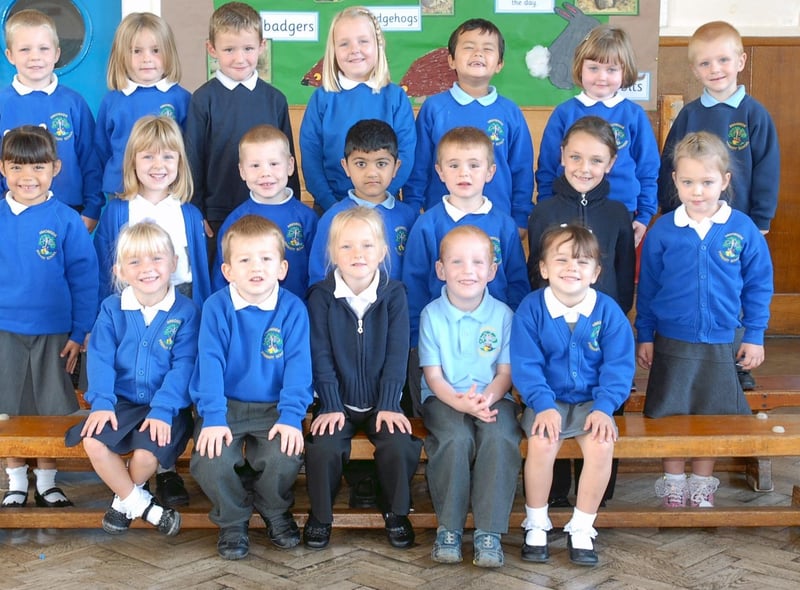 Plenty of smiles in Miss Finnon's class at Simonside Primary in 2006.