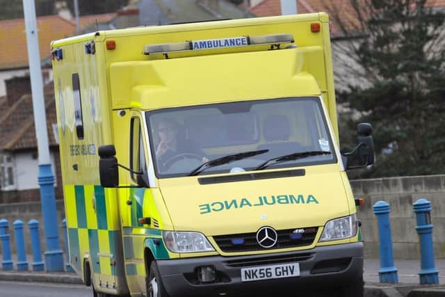 The North East Ambulance Service said one patient was taken to the RVI.