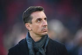 Sky Sports pundit Gary Neville. (Photo by Michael Regan/Getty Images)
