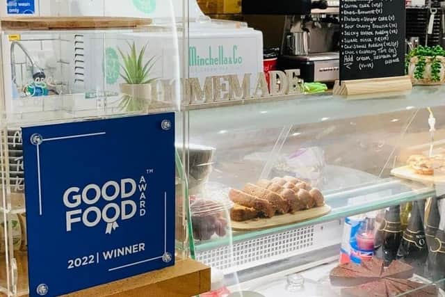 Sea-Change cafe Good Food Award