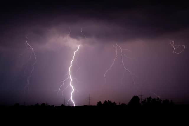 A yellow weather warning for thunderstorms remains in place despite rain not being forecast for the North East.