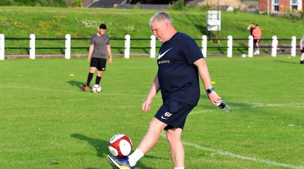 South Shields manager Graham Fenton. (Photo credit: Kevin Wilson)