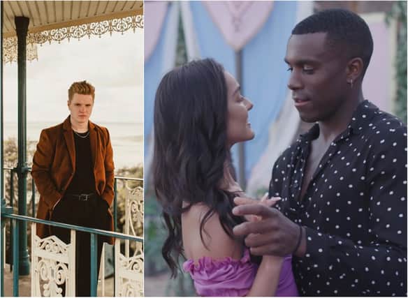 Sonny's song featured on an episode of Love Island on ITV as Luke and Siannise enjoyed their final date.
Photos: Left (Sonny) Right (ITV plc)