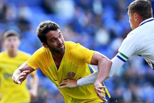 Will Grigg playing for Sunderland.