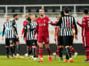 Liverpool captain Jordan Henderson is set to host a Premier League meeting - and Newcastle United's Jamaal Lascelles is invited. (Photo by Owen Humphreys -Pool/Getty Images)