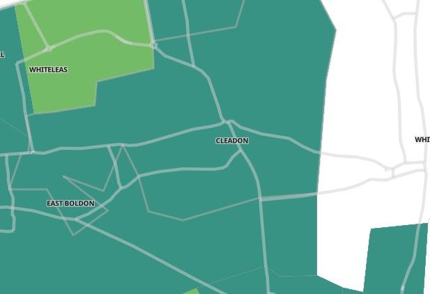 In the seven days up to June 1, Cleadon and East Boldon recorded a case rate of 52.5 per 100,000 people. A total of three cases were recorded - a drop of 50% from the previous week.