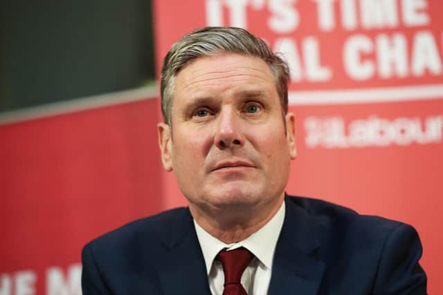 Labour Party leader Sir Keir Starmer. Picture by Jonathan Brady/PA Wire.