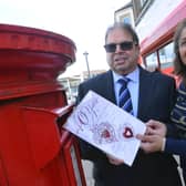 Subash and Anita Pandit celebrate 40 years of Green Street Post Office at Laygate.
