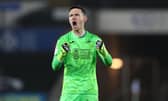 Freddie Woodman on loan at Swansea City last season.