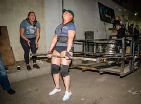 April Casey has been crowned the UK's strongest police woman