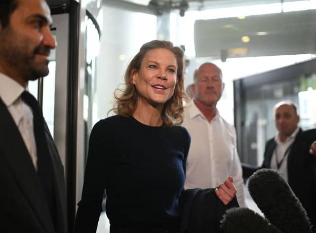Newcastle United co-owner Amanda Staveley following last October's takeover.