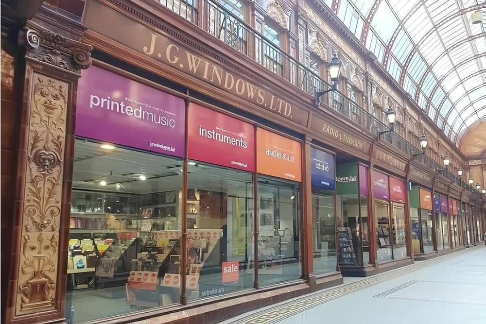 JG Windows’ store in Newcastle