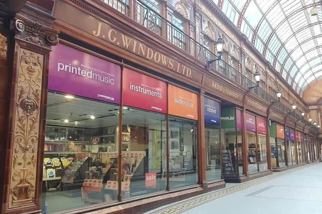 JG Windows’ store in Newcastle