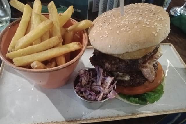 Tucking in at Six West restaurant