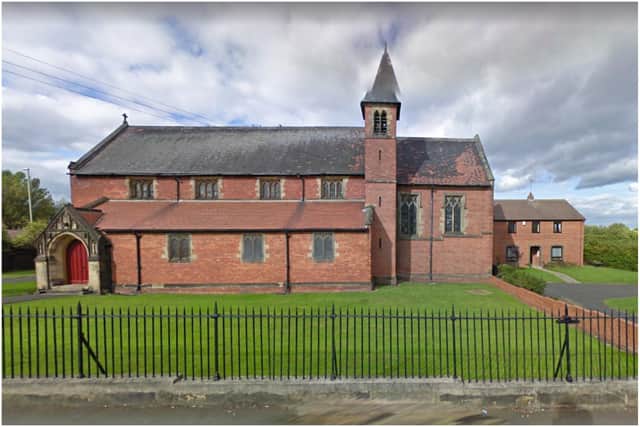 The reported theft took place at The Grub Club, based at St Oswald's Church hall in Hebburn. Image By Google Maps.