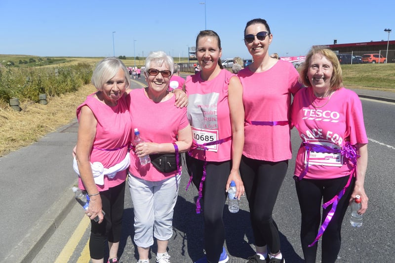 Were you pictured at the Race for Life run in 2018?