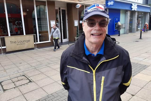 Terry Stobbs, 70, feels Rishi Sunak was the best choice of those potentially put forward by the Conservative Party.