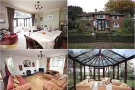 The West Boldon property has panoramic views of the countryside.