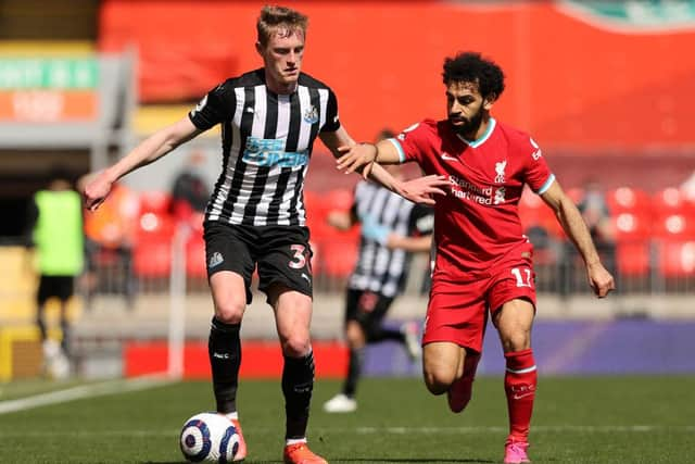 Newcastle United midfielder Sean Longstaff. (Photo by Clive Brunskill/Getty Images)