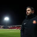 Sunderland head coach Lee Johnson