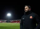 Sunderland head coach Lee Johnson