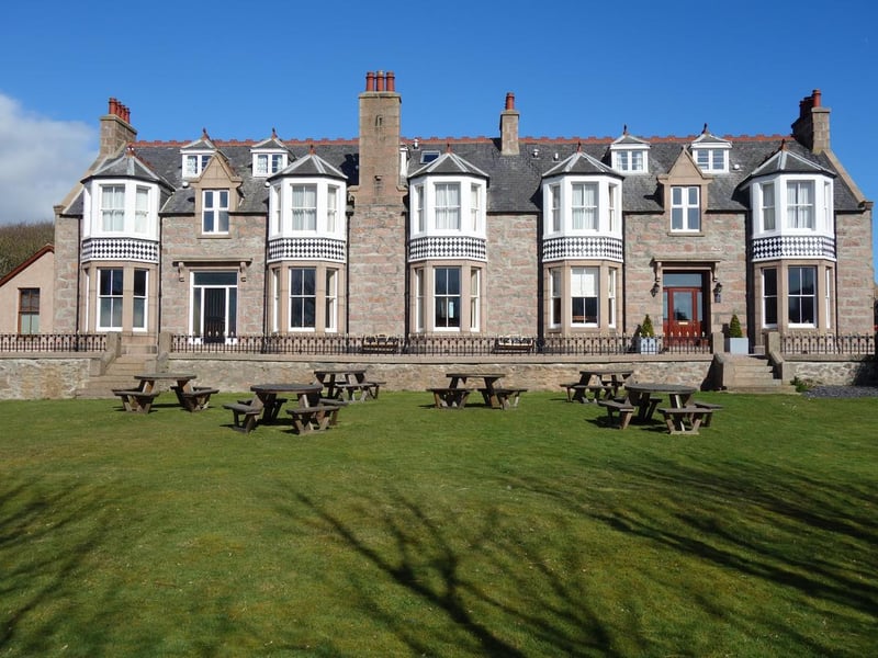 With a prime spot in the centre of the coastal village of Cruden Bay, in Aberdeenshire, the Kilmarnock Arms Hotel is just five minutes away from Cruden Bay Beach for seaside walks. Dogs are welcome to join you if you dine in the lounge area.