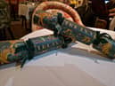 A pair of tastefully posed Christmas crackers at The Ivy in the Lanes