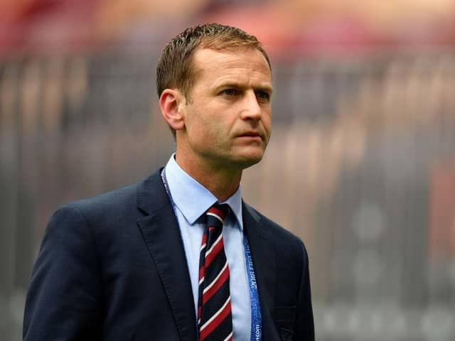 Dan Ashworth during his time with England's National Football Team.  (Photo by Dan Mullan/Getty Images)