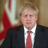 Boris Johnson has been placed into intensive care as he battles coronavirus. 
Photo by Julian Simmonds/Daily Telegraph/PA Wire.