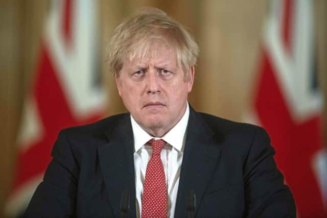 Boris Johnson has been placed into intensive care as he battles coronavirus. 
Photo by Julian Simmonds/Daily Telegraph/PA Wire.