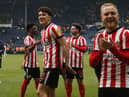 Luke O’Nien following Sunderland’s win at West Brom. Photo: Ian Horrocks.