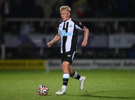 Jack Young of Newcastle in action (Photo by Michael Regan/Getty Images)