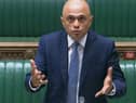 New Health Secretary Sajid Javid responds to questions