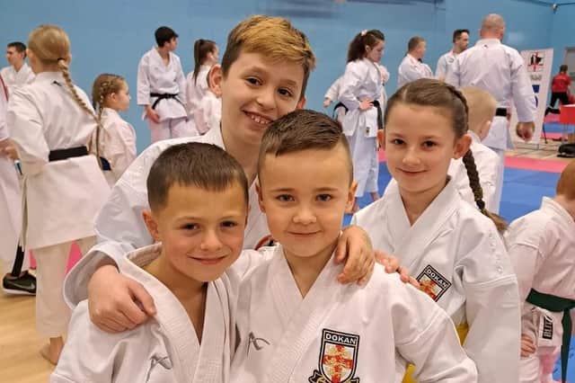 Jack Day, Josh Parkin, Ewan Baxter and Charley Foster.